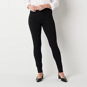 Liz Claiborne Lori Black Leggings Secretly Slimming Women’s M Medium